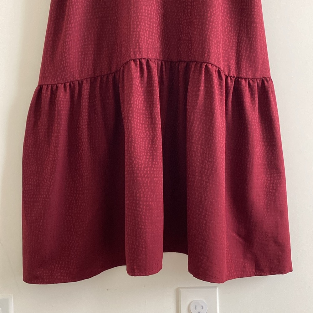 *NWOT* The Nines by HATCH Tiered Slip Maternity Dress - Picture 9 of 16